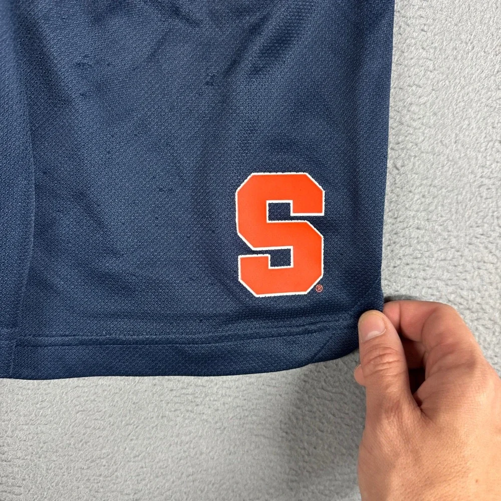 Nike Shorts Mens Small Navy Blue Syracuse Orange Dri-FIT Athletic Basketball